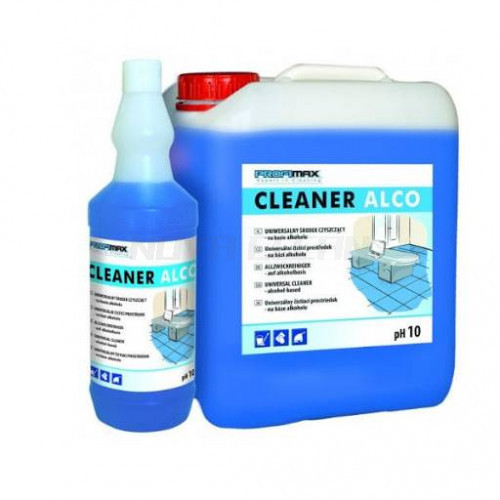CLEANER ALCO 10 L - univerzálny čistič na báze alkoholu