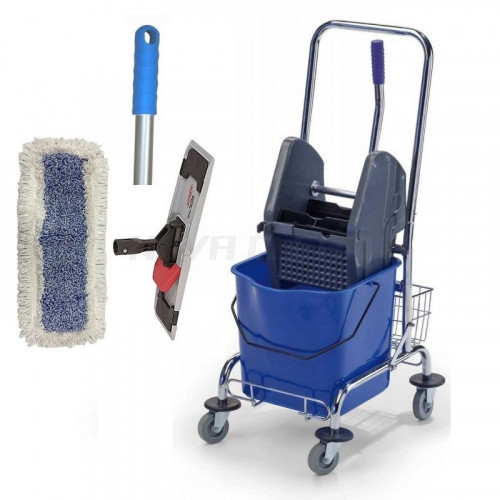 Upratovací PROFI set - vozík MASTER 123 + komplet PROFI mop