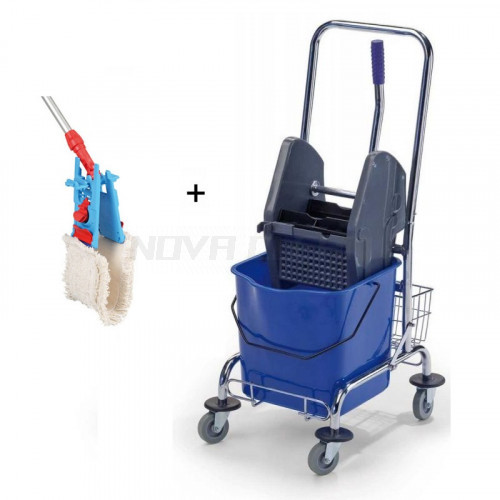 Upratovací PROFI set - vozík MASTER 123 + komplet PROFI mop