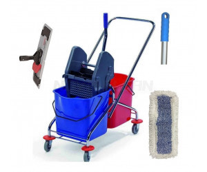 Upratovací PROFI set - vozík MASTER PRO LINE 223 + komplet PROFI mop