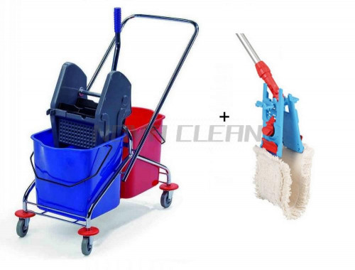 Upratovací PROFI set - vozík MASTER PRO LINE 223 + komplet PROFI mop