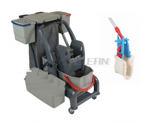 Upratovací PROFI set - vozík PROFI LINE 25 COMBI PLUS + komplet PROFI mop