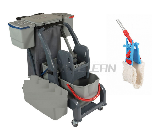 Upratovací PROFI set - vozík PROFI LINE 25 COMBI PLUS + komplet PROFI mop