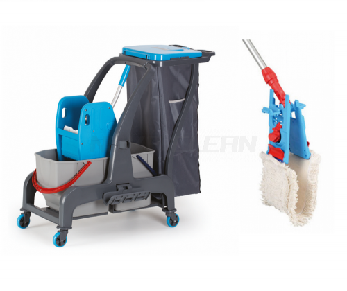 Upratovací PROFI set - vozík PROFI LINE 25 COMBI + komplet PROFI mop