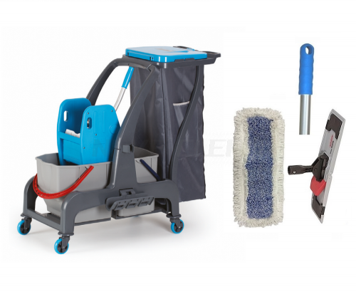 Upratovací PROFI set - vozík PROFI LINE 25 COMBI + komplet PROFI mop