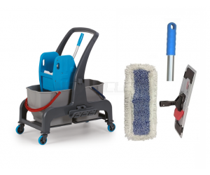 Upratovací PROFI set - vozík PROFI LINE 25 + komplet PROFI mop